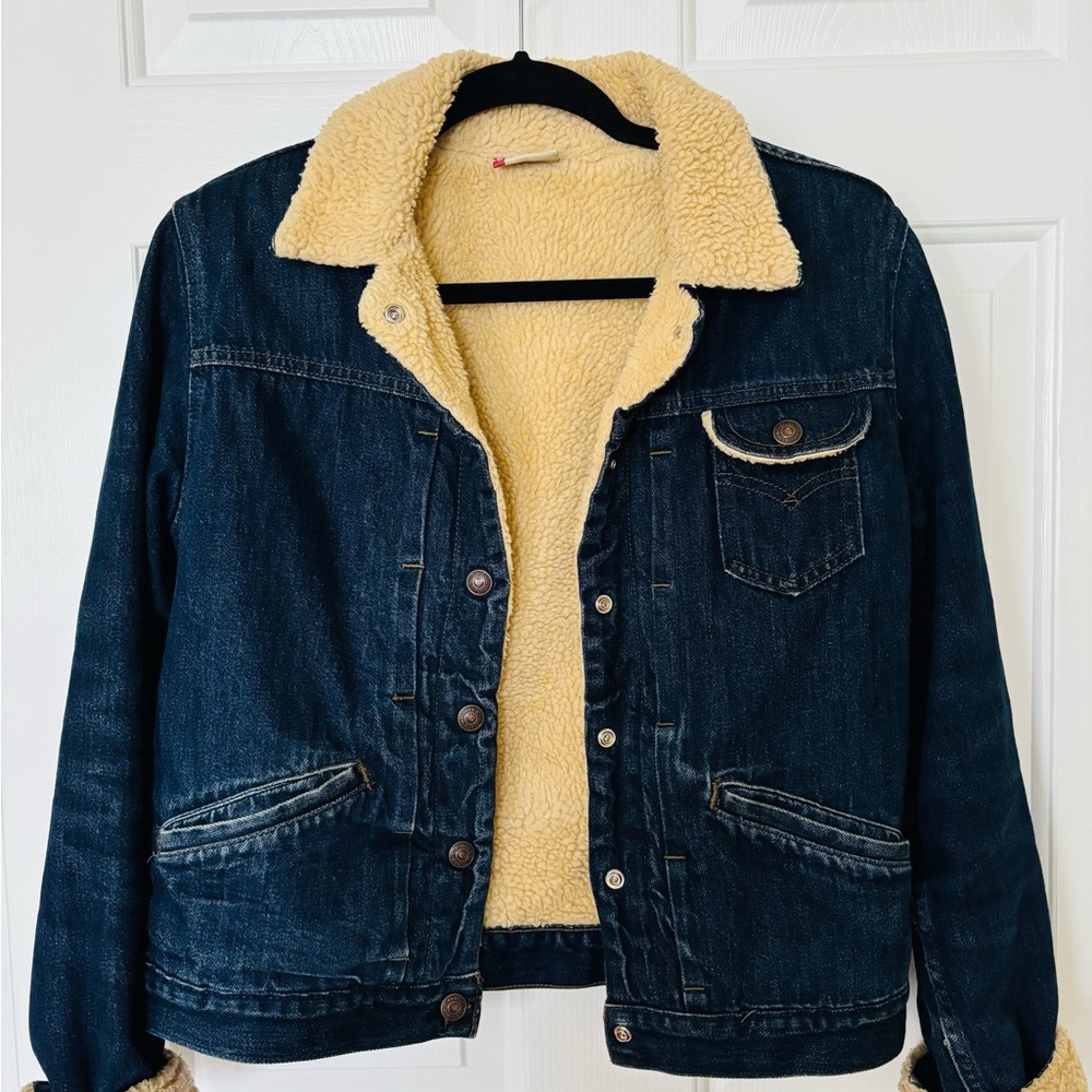 Levi’s Denim Jacket with Sherpa Lining
